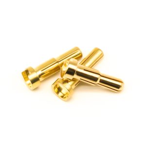 Dual Gold Male Bullet Plug