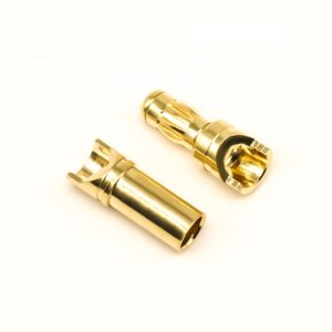 3.5mm gold bullet connectors